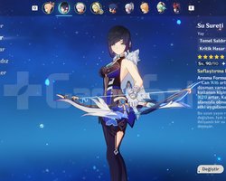 AR 55 Yelan,Aqua-Kazuha-Ayaka-Cyno-Yoimiya-Nahida