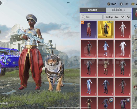 Pubg 73 sevy. 59 koleksiyon  buz 6 svy dolu hesap