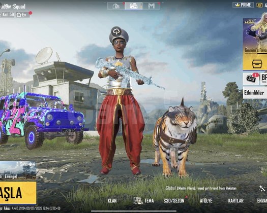 Pubg 73 sevy. 59 koleksiyon  buz 6 svy dolu hesap