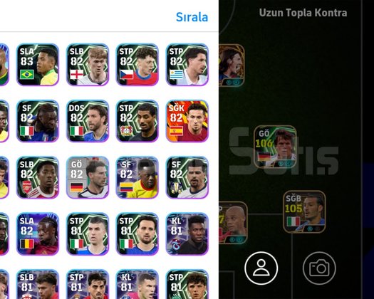 Efsane pes hesap