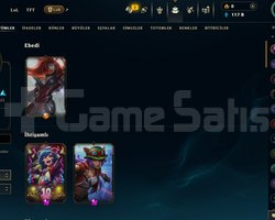 League Of Legends | TR | 63 SKİN | 255 LEVEL