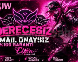 EUW / +30 SVY + UNRANKED + HANDMADE + MAİL ONAYSIZ