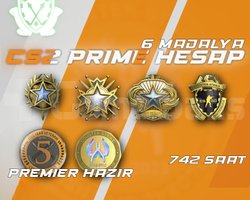 6 Madalya + 742 Saat + PREMIER HAZIR