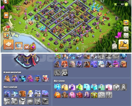TH15COC |  164 LEVEL | UFAK EKSİKLER KALDI