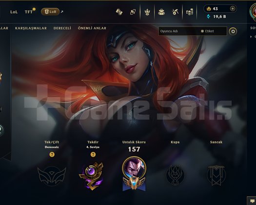 TR Unranked | 63 Kostüm - 95 Hero | LoL