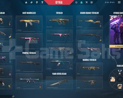 TR 220 LVL -7 VANDAL -DELİPOP-2 BIÇAK -DİAMOND 1 -