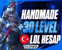 LOL | TR UNRANKED +30 LEVEL | BAN YEMEYEN HANDMADE
