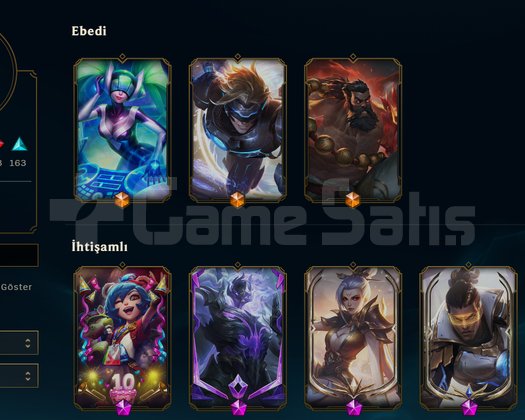 Yılların emeği ile doldurulmuş lol ve valo hesap