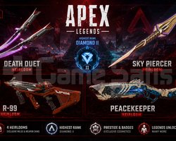 Apex Legends 4 Evrensel Heirloom | 285 Legendary