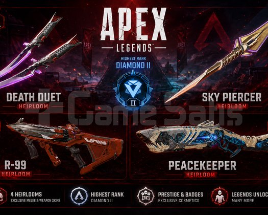 Apex Legends 4 Evrensel Heirloom | 285 Legendary