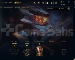 EUW Unranked | 9 Kostüm - 35 Hero | LoL Hesap