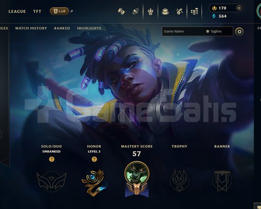 EUW Unranked | 12 Kostüm - 45 Hero | LoL Hesap