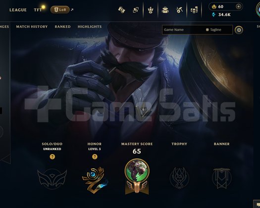 EUW Unranked | 15 Kostüm - 34K Mö | LoL Hesap