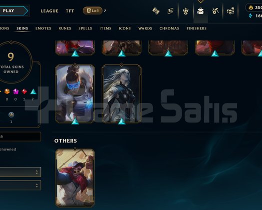 EUW Unranked | 9 Kostüm - 26 Hero | LoL Hesap