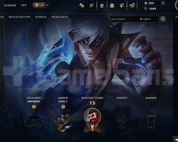 EUW Unranked | 9 Kostüm - 26 Hero | LoL Hesap
