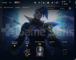 EUW Unranked | 13 Kostüm - 47K Mö | LoL Hesap