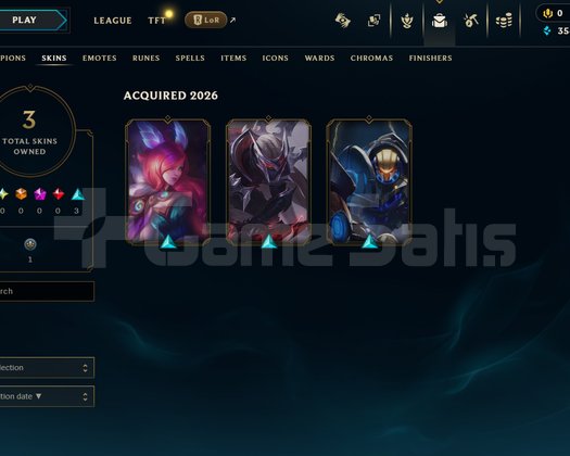 EUW Unranked | 3 Kostüm - 28 Hero | LoL Hesap