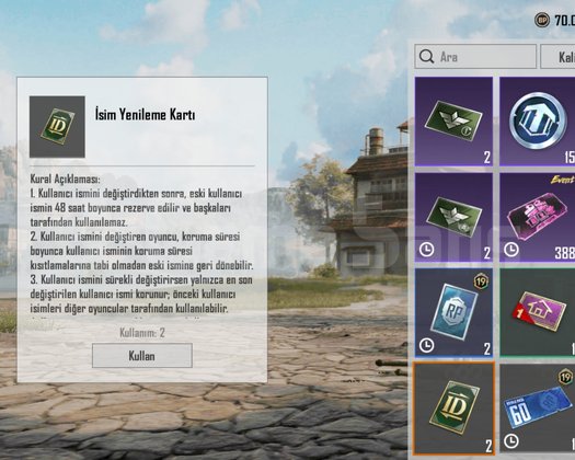 TEK BAĞ !! ALTIN V + 2x ID KARTI ++