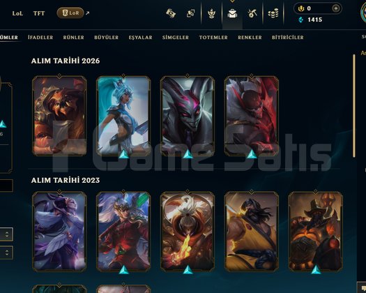 EUW 88 lvl Unranked Fresh| 74 Şampiyon 13 kostüm