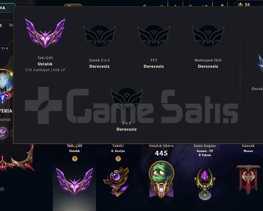EUW MASTER 450 LP HESAP