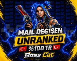TR + UNRANKED + 5 MAÇ + MAİL DEĞİŞEN!