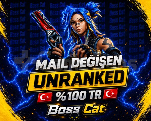 TR + UNRANKED + 5 MAÇ + MAİL DEĞİŞEN!