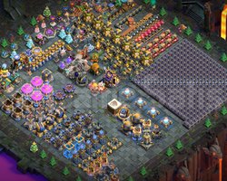 Clash of Clans full hesap. Tüm ekipmanlar.