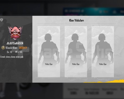 10 lvl isim değişim mevcut klan