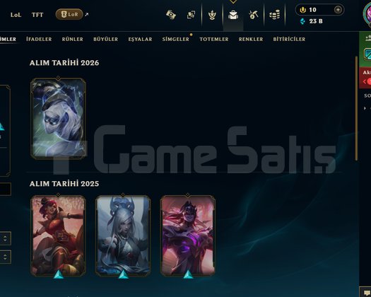 TR PLAT 2 64 P 13 SKIN +30LP ALAN HESAP