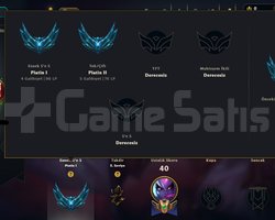 TR PLAT 1 96 LP +30 LP ALAN HESAP YÜCE KRAL GAREN