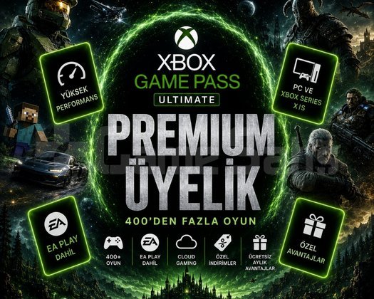Xbox Game Pass Ultimate 1 Aylık - Online