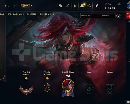 EUW Bronz 2 | 16 Kostüm - 47 Hero | Ranked Ready