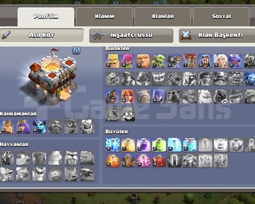 86 lvl 11 belediyeli hesap yanında 89 lvl 12 bele
