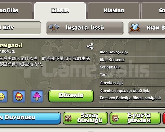365 serili TR 1 numarası klan