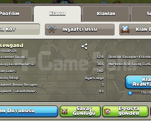 365 serili TR 1 numarası klan