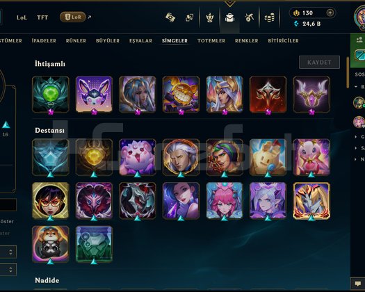 League of legends zümrüt hesap