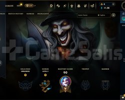 EUW HANDMADE 30 LVL SHACO SKIN RANKED READY MAILSZ