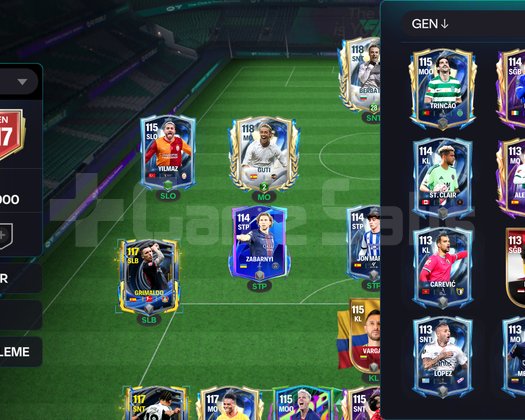 Baslangıc hesabı fc mobıle 117 gen