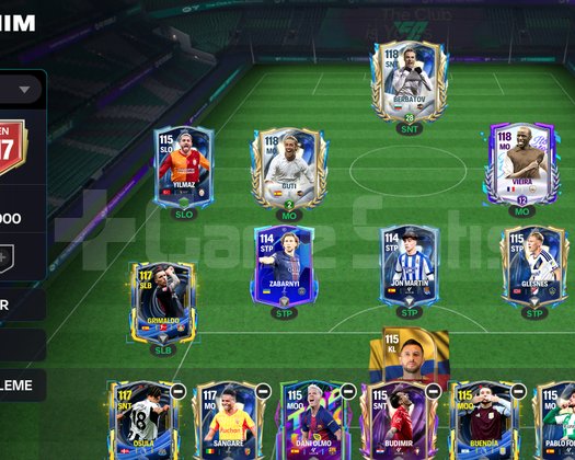 Baslangıc hesabı fc mobıle 117 gen