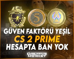 CS2 | SEÇKİNLİ | 3 MADALYA | VAC BANSIZ | HESAP