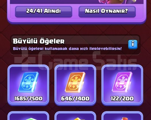 19 TANE 16 LEVEL 24 EVRİM 6 KAHRAMAN  PAZARLIK VAR