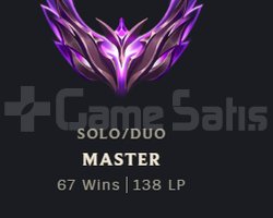 EUW MID MAIN MASTER 138 LP HANDMADE 106MATCHES63WR