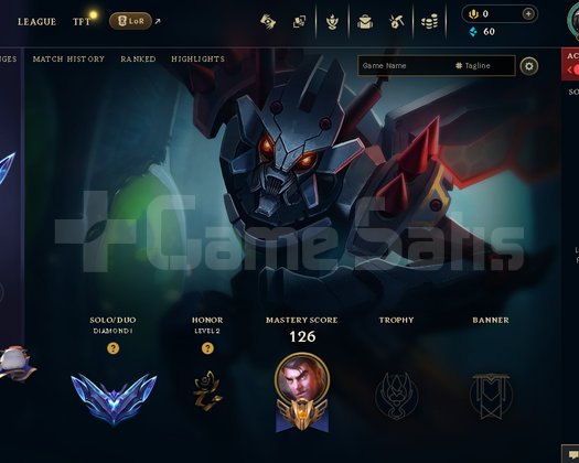 Euw Dia1 Erime +35 LP High MMR Hesap 65 WR