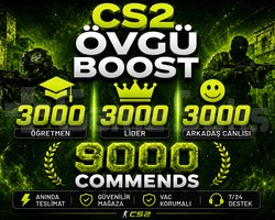 BÜYÜK KAMPANYA 3000/3000/3000 ÖVGÜ HIZLI TESLİM!