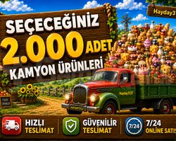 2000 ADET KAMYON ÜRÜNÜ