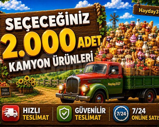 2000 ADET KAMYON ÜRÜNÜ