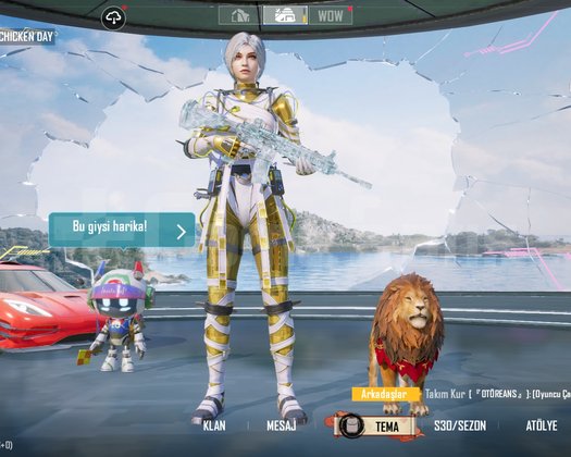 SATILIK EFSANE PUBG MOBILE HESABI