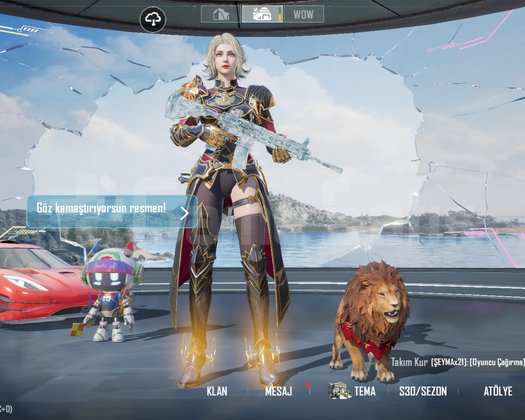 SATILIK EFSANE PUBG MOBILE HESABI