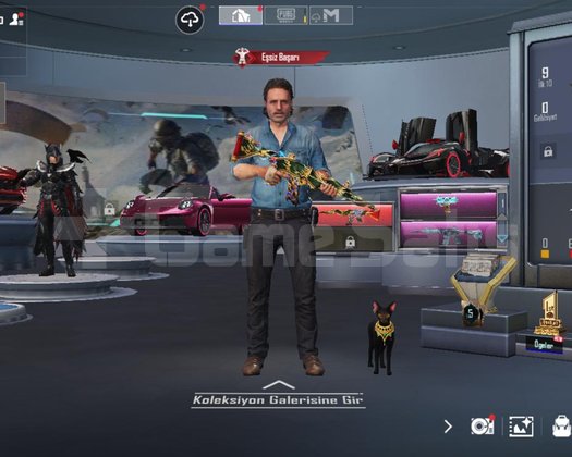 m416 8 lvl 5 spor arabalı rick grimeslı