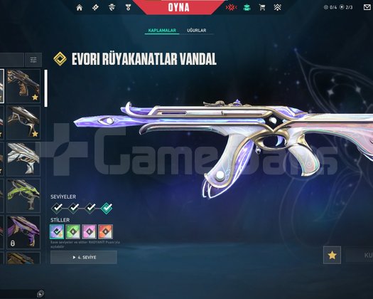 22 premium silah ve 5 premium bıçak